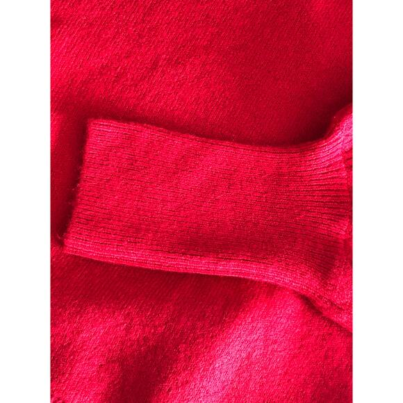 CeCe Crew Neck Sweater Women's 3X Rhinestone Bow Red NEW - Picture 7 of 9